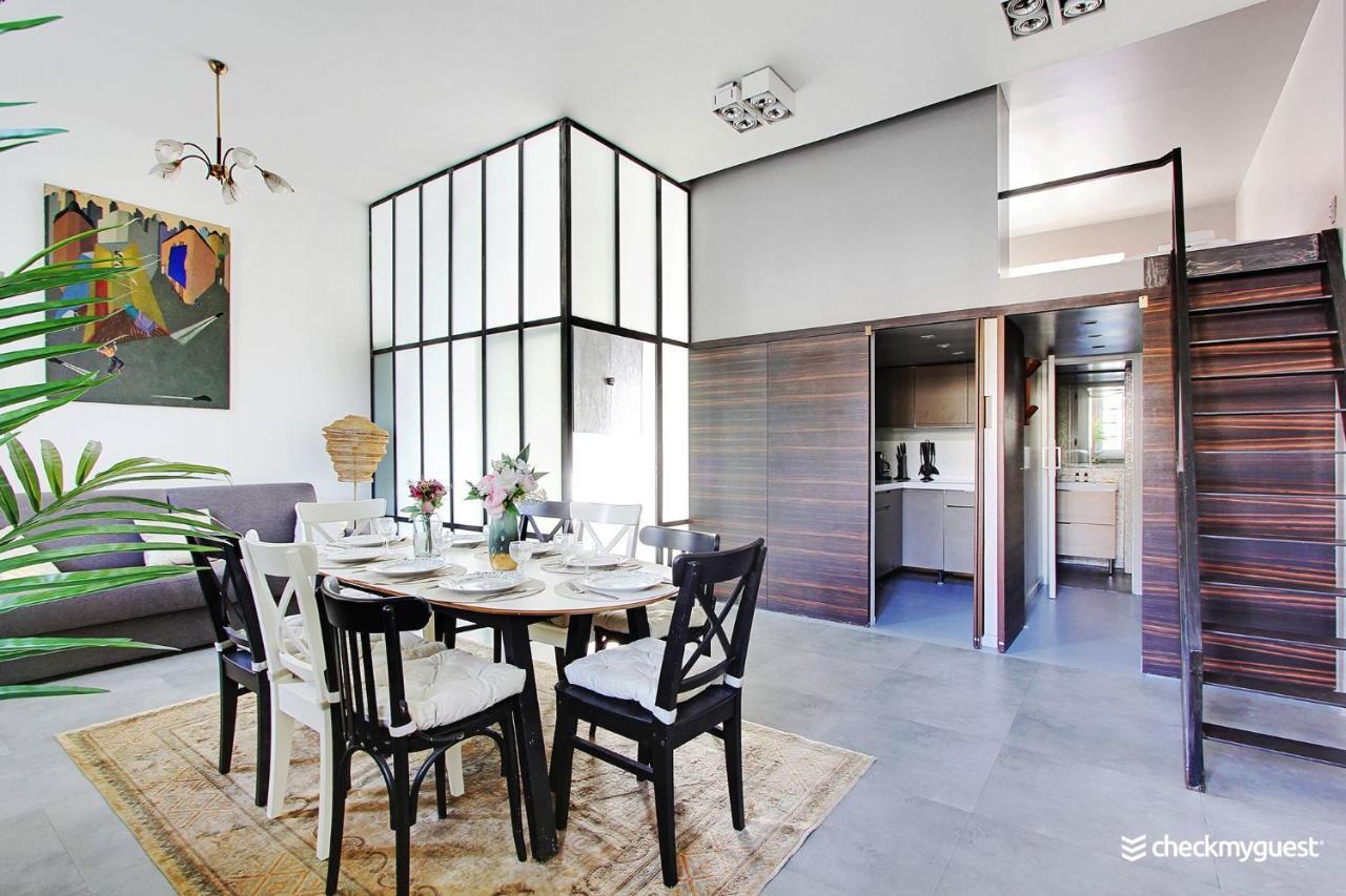 Superbe Loft 2Br - Buttes Chaumont Apartment Paris Exterior photo
